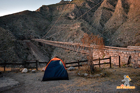 Campamento Puente Colgante de Ojuela Mapimi Pueblo Mágico Durngo De Mochilazo
