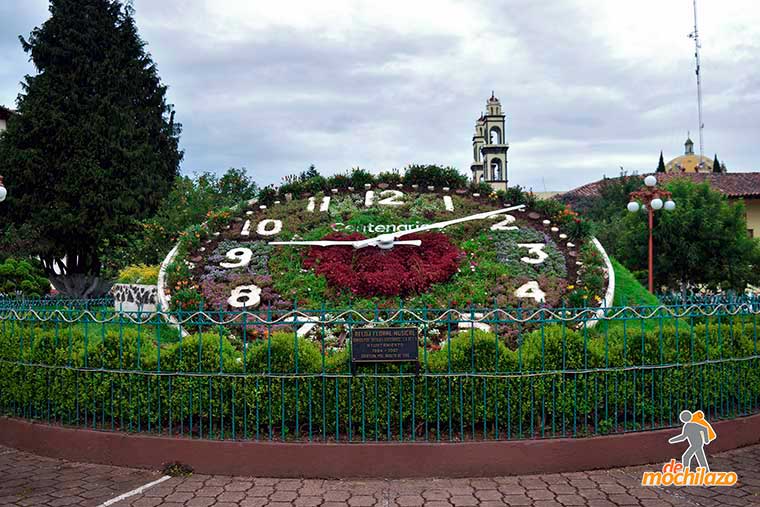 Reloj Floral Zacatlan de las Manzanas Puebla Pueblo Magico De Mochilazo