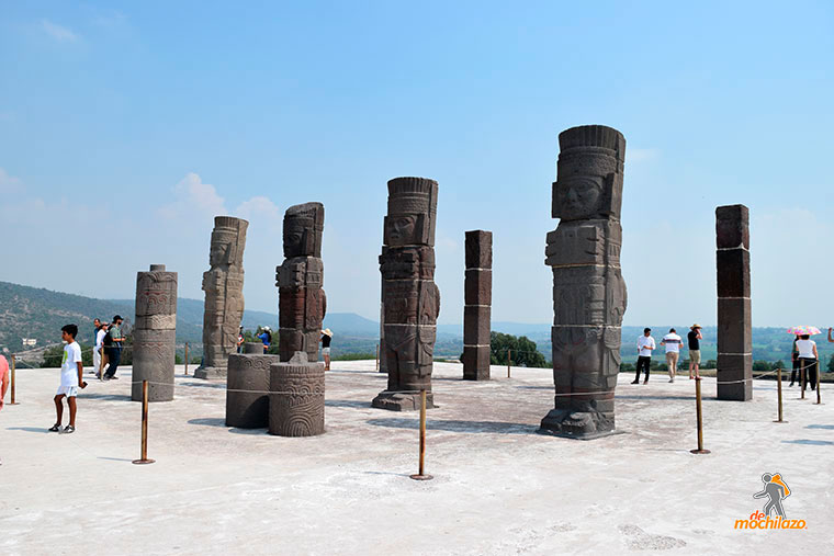 Zona Arqueologica Gigantes de Tula Hidalgo De Mochilazo