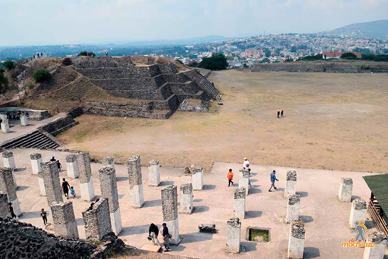 Zona Arqueologica Gigantes de Tula Hidalgo De Mochilazo